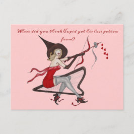 Witch Love Potion Valentijn Kaart