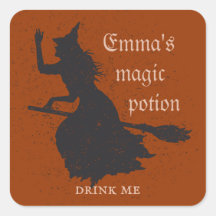 Witch Magic Potion Halloween Grunge Illustratie