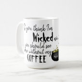 Witch met Citaat Koffiemok (Voorkant links)