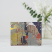 Witch met paddenstoelen - Franz Wacik Briefkaart (Staand voorkant)