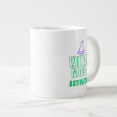 WITCH MODE ACTIVATED – Neon Halloween Mug Grote Koffiekop (Voorkant rechts)