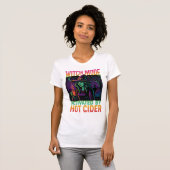Witch Mode Spooky Season Humor T-shirt (Voorkant volledig)