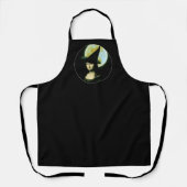 Witch Mona Lisa Halloween Full Moon Schort (Voorkant)