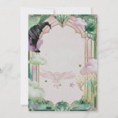 Witch Musical Birthday Invitation Magical Canva Kaart (Achterkant)