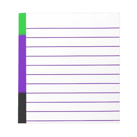 Witch Ombre Notitieblok (Voorkant)