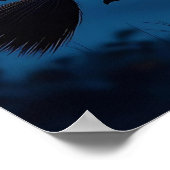 Witch On Broom beroemd gemaakt door Full Moon Hall Poster (Hoek)