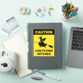 Witch op Broom Sticker (iPad Cover)