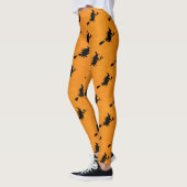 Witch op Broomstick Halloween Leggings (Links)