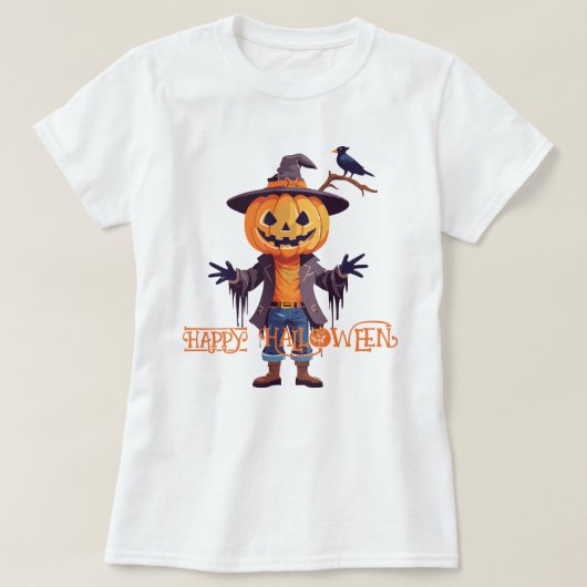 Witch op Broomstick T-shirt (Design voorkant)
