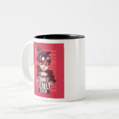 Witch Outta Coven Tweekleurige Koffiemok (Voorkant links)