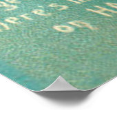 Witch Owl Crescent Moon Jack O Lantern Poster (Hoek)