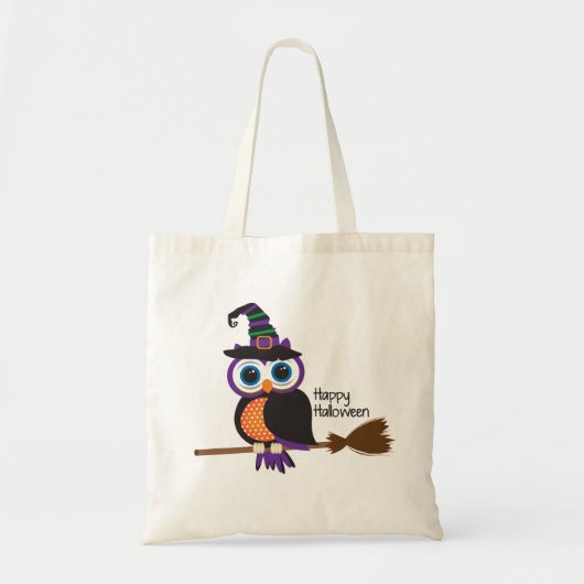 Witch Owl Tote Bag (Voorkant)