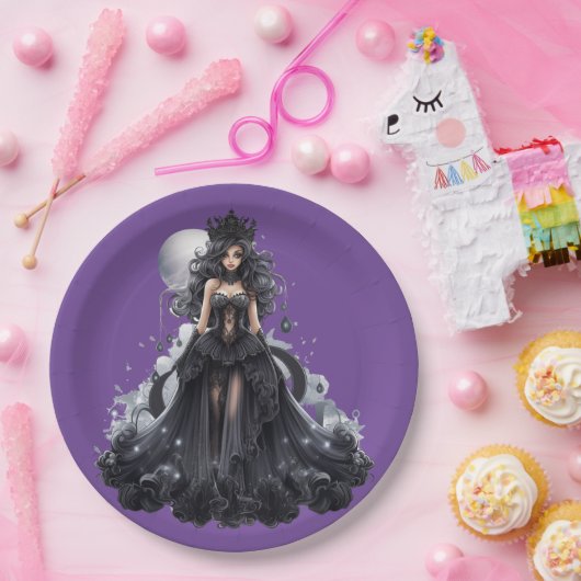Witch Papieren Bordje (Feest)