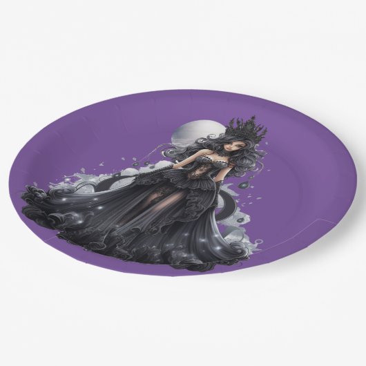 Witch Papieren Bordje (Gekanteld)