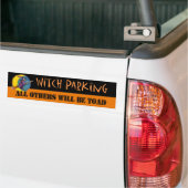 Witch Parking Bumpersticker (Op Truck)