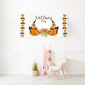 Witch Parking only Halloween Pumpkins Ghost Spooky Spandoek (Insitu)