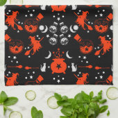 Witch Party Night Gift Decor Theedoek (Gevouwen)
