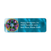 Witch Pentagram Etiket (Voorkant)