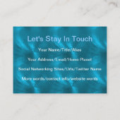 Witch Pentagram Visitekaartje (Achterkant)