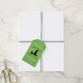 Witch Pet Baby shower Halloween Cadeaulabel (Met Touw)