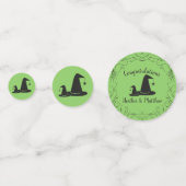 Witch Pet Baby shower Halloween Confetti (Voorkanten)