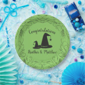 Witch Pet Baby shower Halloween Papieren Bordje (Feest)