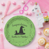 Witch Pet Baby shower Halloween Papieren Bordje (Feest)