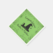 Witch Pet Baby shower Halloween Servet (Hoek)