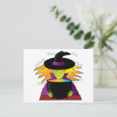 Witch Pet Briefkaart (Staand voorkant)