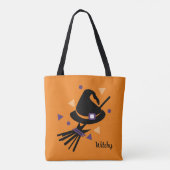 Witch Pet Confetti Witchy Tote Bag (Achterkant)