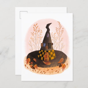 Witch Pet Cottage Briefkaart
