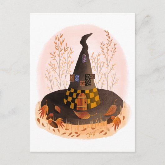 Witch Pet Cottage Briefkaart (Voorkant)