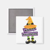 Witch Pet en Feet Halloween Magneet (Voorkant / Achterkant)