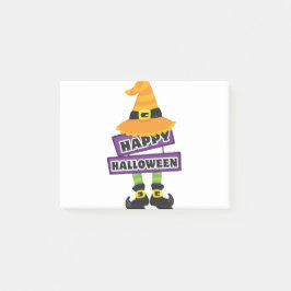 Witch Pet en Feet Halloween Post-it® Notes