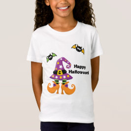 Witch Pet en Feet Halloween T-shirt