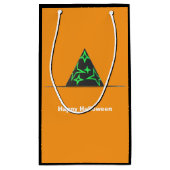 Witch Pet Halloween Gift Bag Klein Cadeauzakje (Achterkant)