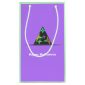 Witch Pet Halloween Gift Bag Klein Cadeauzakje (Achterkant)