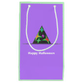 Witch Pet Halloween Gift Bag Klein Cadeauzakje (Voorkant)