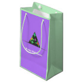 Witch Pet Halloween Gift Bag Klein Cadeauzakje (Voorkant Gekanteld)