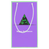 Witch Pet Halloween Gift Bag Klein Cadeauzakje (Achterkant)