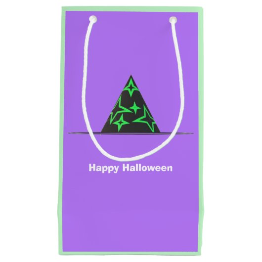 Witch Pet Halloween Gift Bag Klein Cadeauzakje (Voorkant)