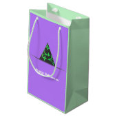 Witch Pet Halloween Gift Bag Klein Cadeauzakje (Achterkant Gekanteld)