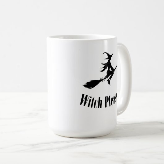 Witch Please Coffee mok 15oz (Voorkant rechts)