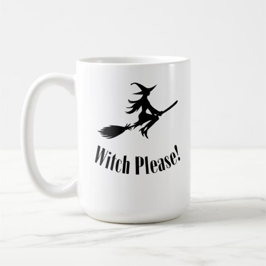 Witch Please Coffee mok 15oz (Links)