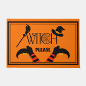 Witch Please - Funny Halloween  Deurmat (Voorkant)