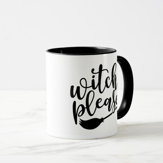Witch Please Funny Halloween Mok (Voorkant rechts)