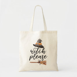 Witch Please Halloween Tote Bag