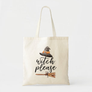 Witch Please Halloween Tote Bag