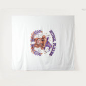 Witch Please Highland Cow Halloween Wandkleed (Voorkant (horizontaal))