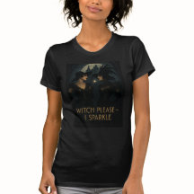 Witch Please T-shirt met korte mouwen